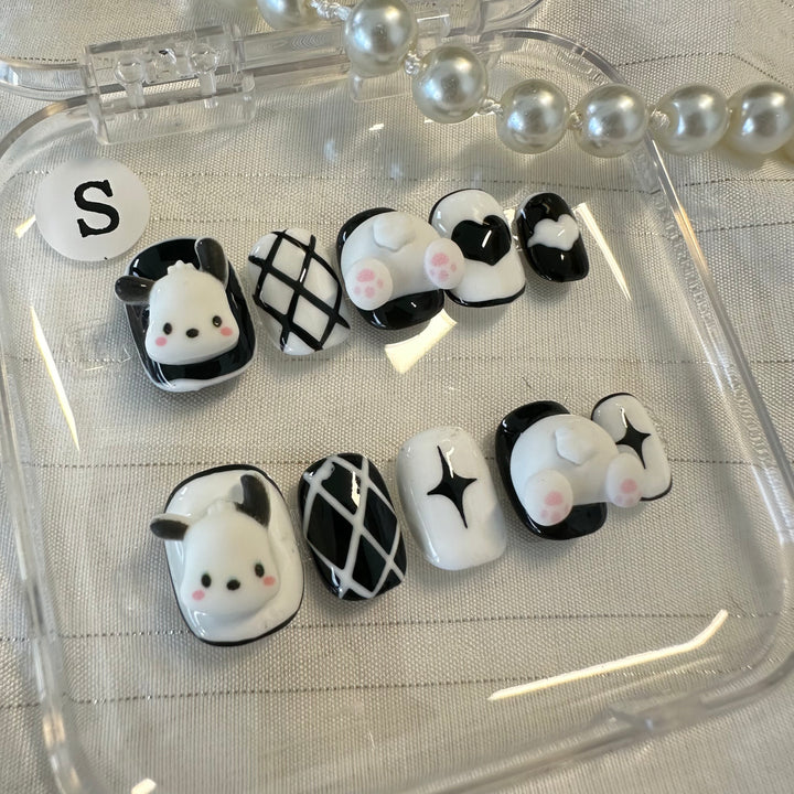 Press on nail - Puppy