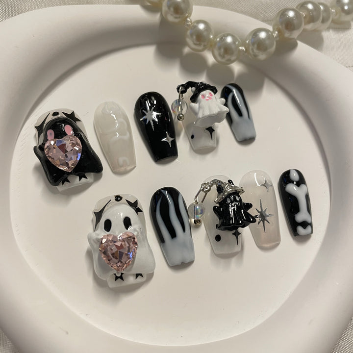Press on nail - Trick or treat (Halloween Series)