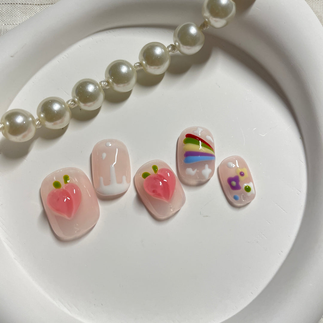 Press on nail - Miss peaches