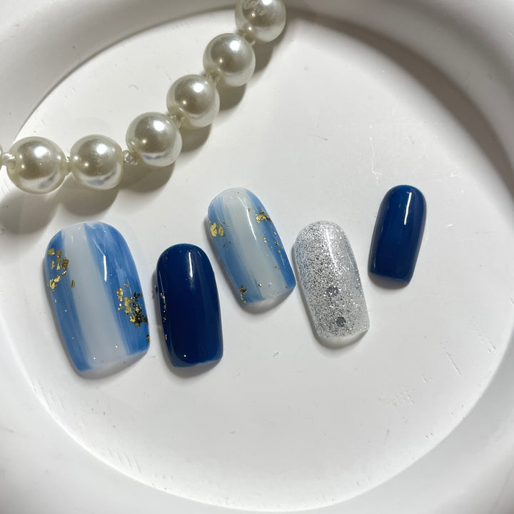 Press on nail - Ocean Breeze